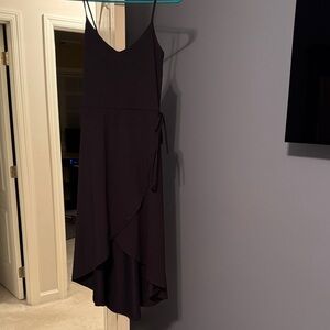 SUSANA MONACO midi assymetrical wrap dress